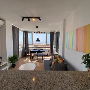 Diorama D Con Impresionante Vista, Piscina Y Parking Benalmadena